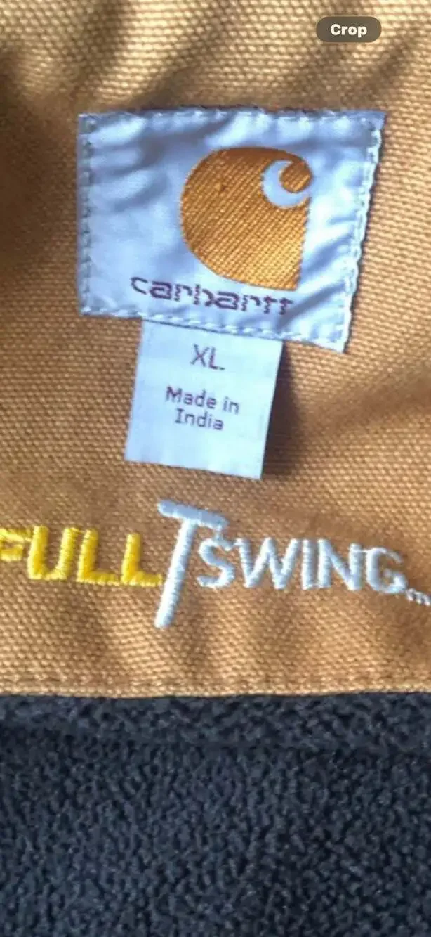 Carhartt Full Swing Armstrong Active Work Jacket Brown Carhartt Brown With Tags